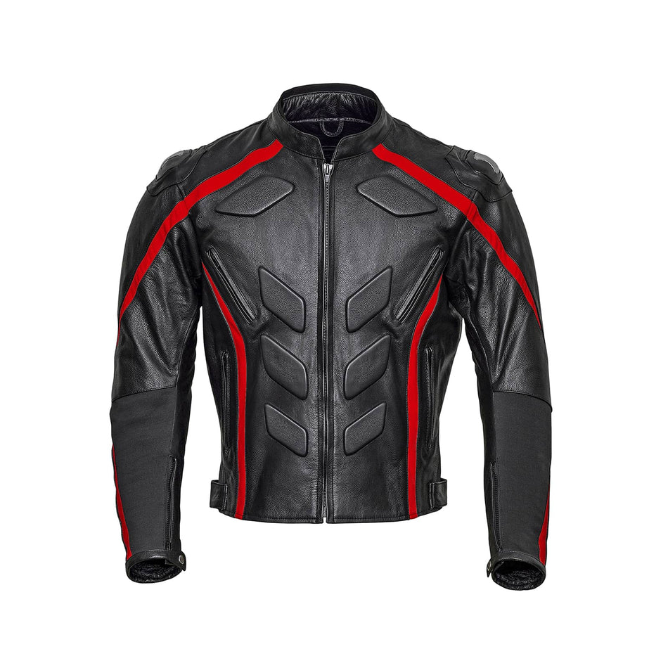 TitanFlow enduro jacket black red