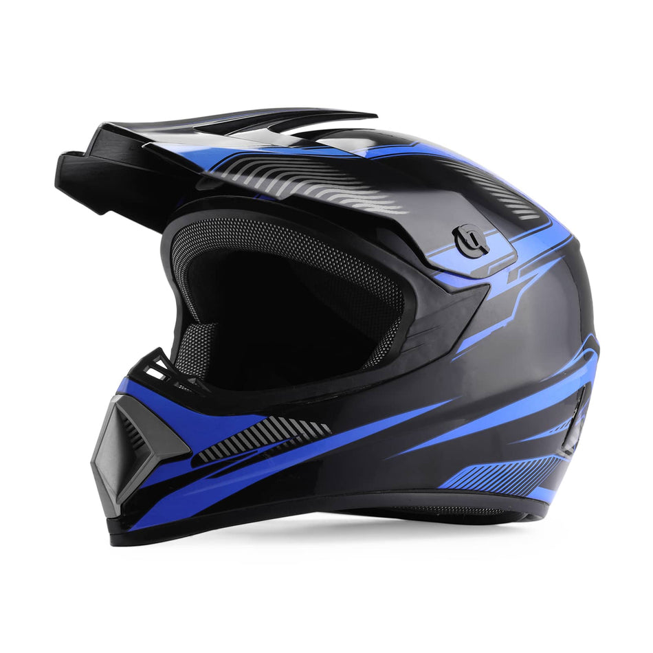 DuneBlaze 2.0 mx helmet black blue