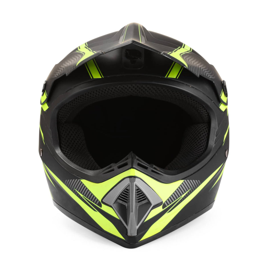 TerraStrike mx helmet neon black
