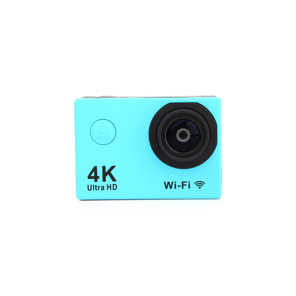 VortixCam 4k action camera blue
