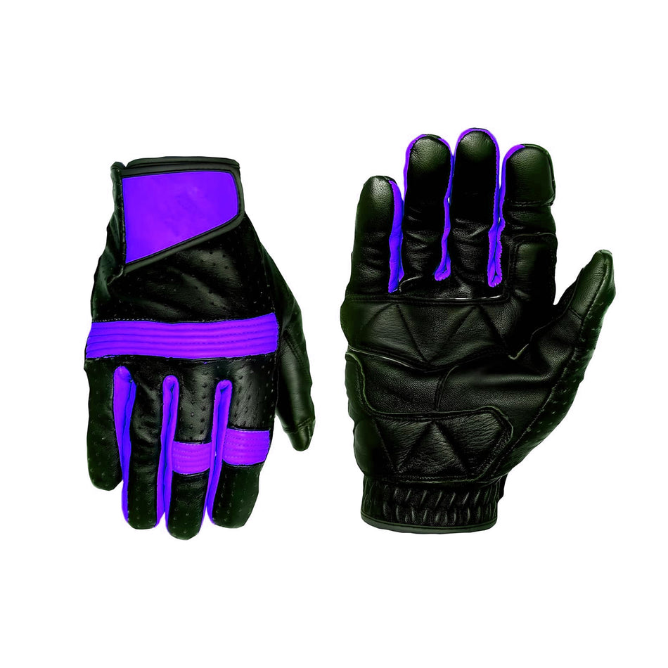 SteelGrip motorcycle gloves black yellow