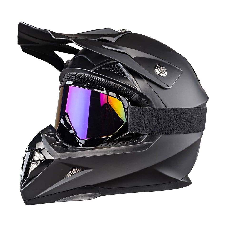 MudForce mx helmet black