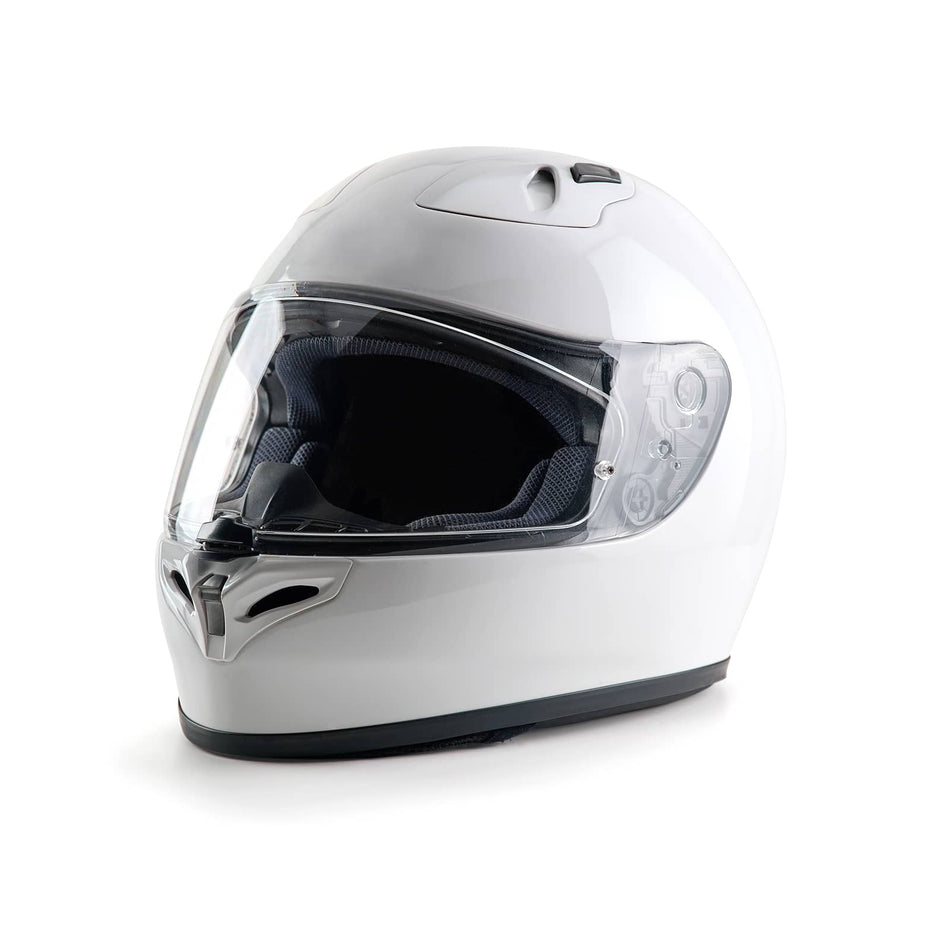 IronHaven full face helmet glossy white