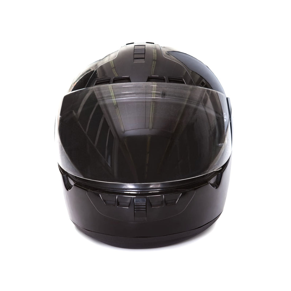 Morvex full face helmet glossy black