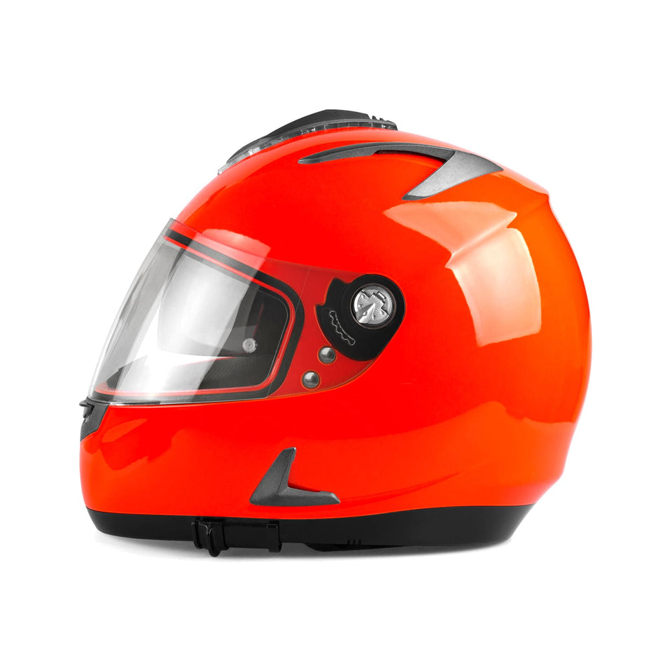 Thrivex full face helmet glossy red