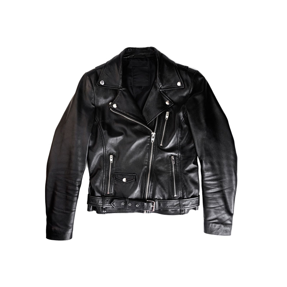 Arcivor leather jacket black