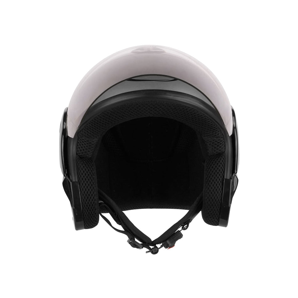 Brynor open face helmet matte black