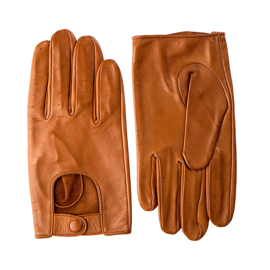 Aerynox leather gloves light brown