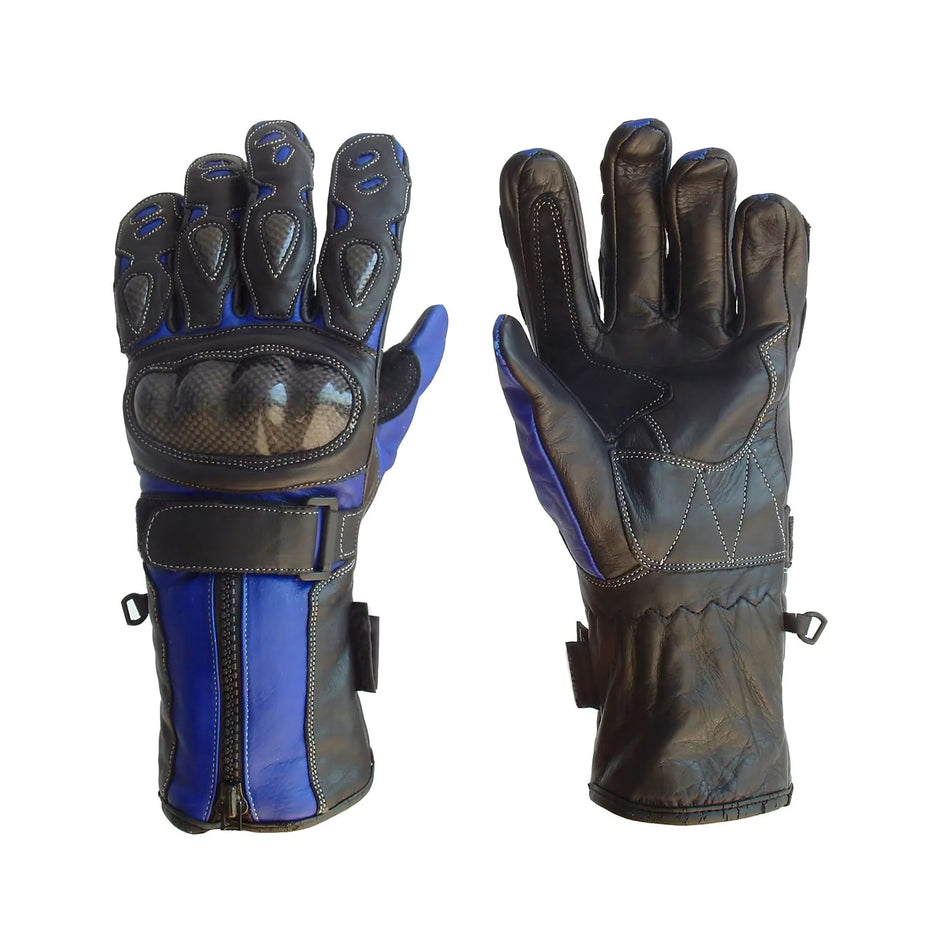 Braxior mx gloves blue black